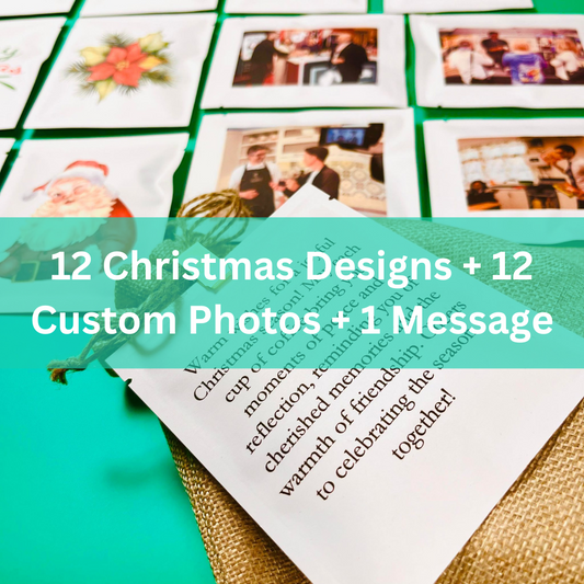 Advent Calendar 2: Personalized Photo & Christmas Design Coffee Advent Calendar